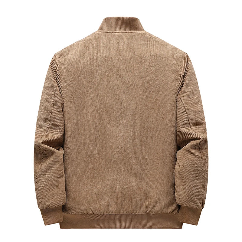 Crocksy Men’s Cotton Padded Winter Jacket – Warm Fleece-Lined Thermal Coat