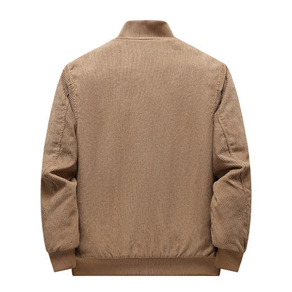 Crocksy Men’s Cotton Padded Winter Jacket – Warm Fleece-Lined Thermal Coat