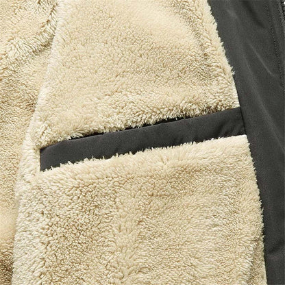 Crocksy Men’s Plus Size Fleece Winter Jacket – Warm & Cozy Outerwear